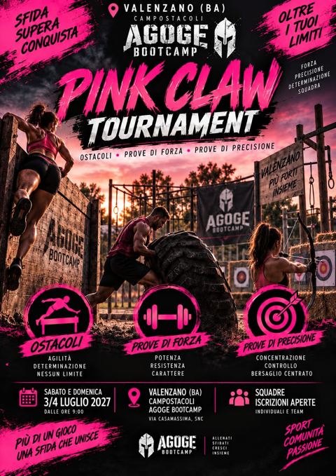 Locandina: Pink Claw Tournament
