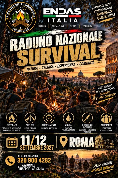 Locandina: Raduno nazionale Survival