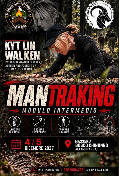 Locandina: Corso Mantracking · Modulo intermedio